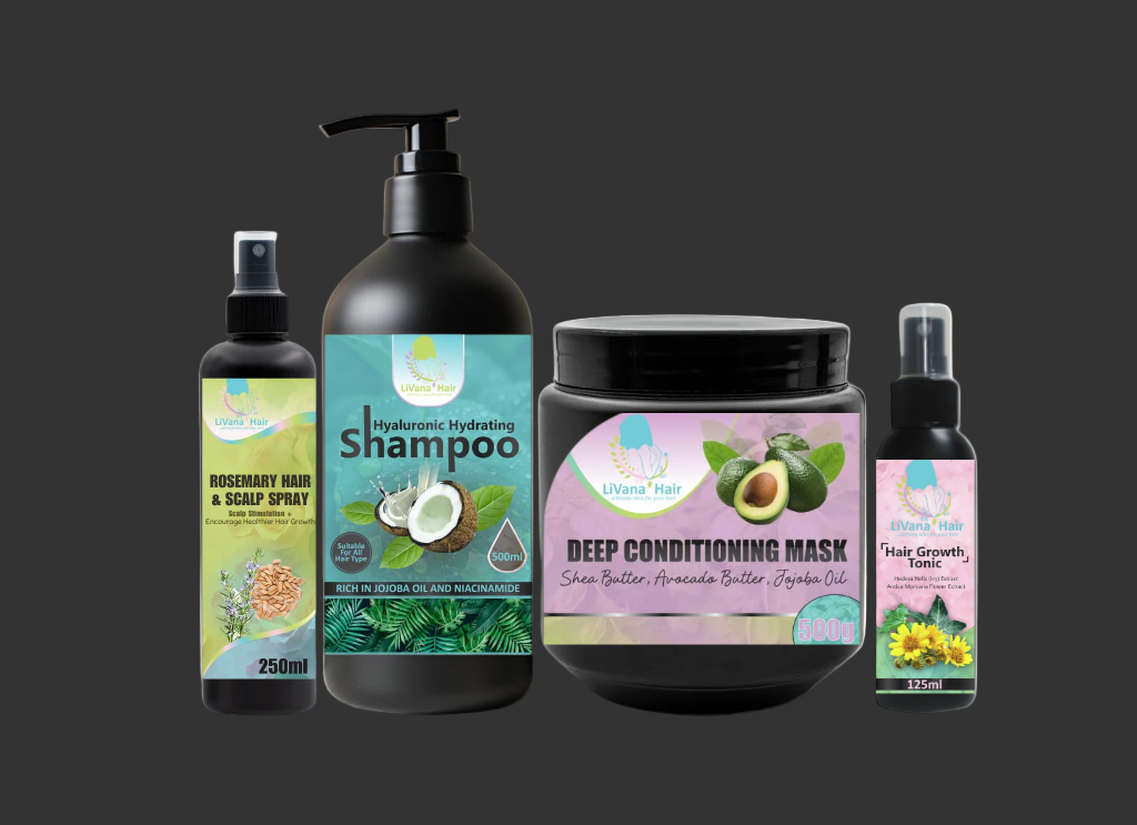 The LiVana Complete Hair Revival Set (Combo 4)